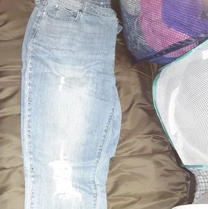 Studded Jennifer Lopez capris